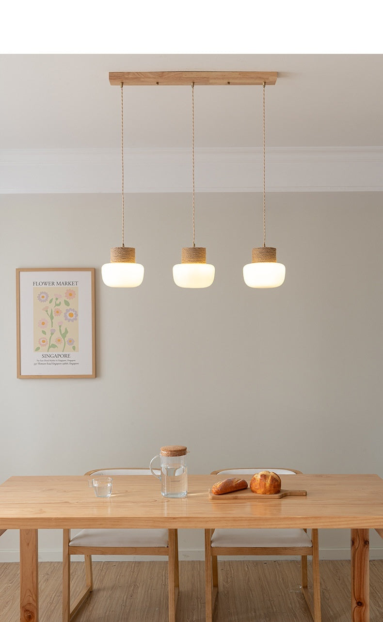 Log Design Bar Pendant