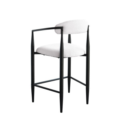 Boucle Bar Stools Set