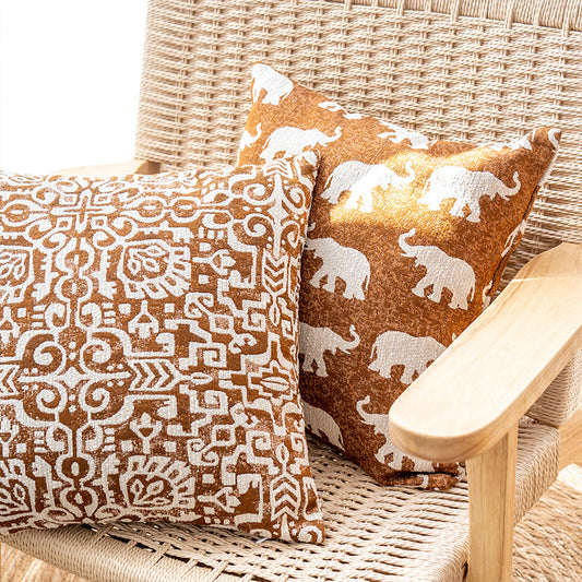Ethnic Style Throw Pillow Cushion