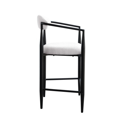 Boucle Bar Stools Set