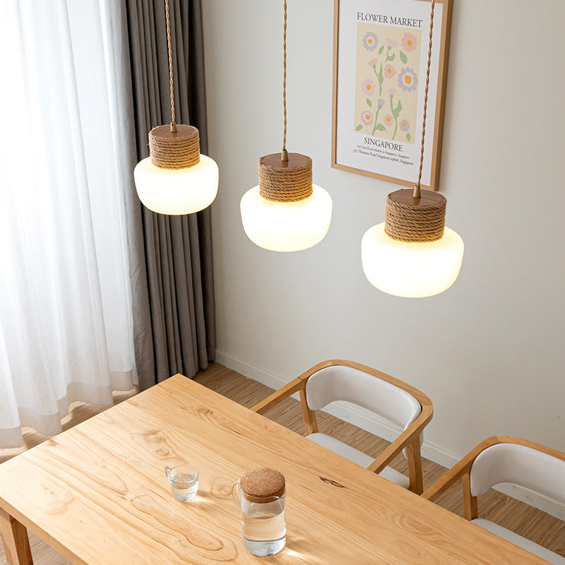 Log Design Bar Pendant