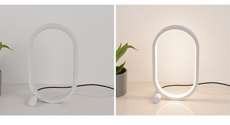 Oval Acrylic Lamp