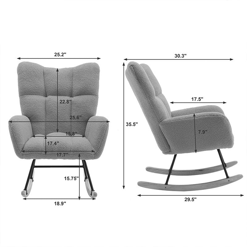 Snug Swing Rocking Chair [Brown]