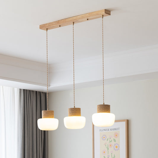 Log Design Bar Pendant
