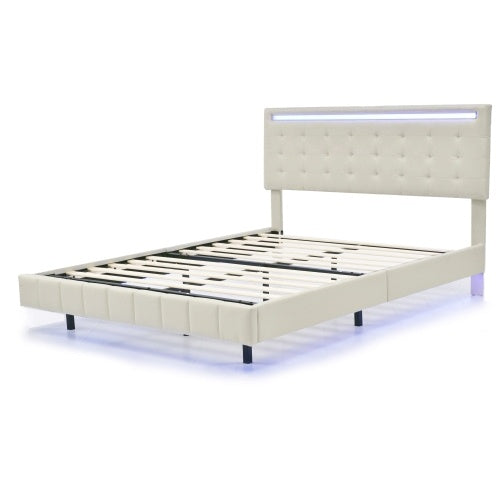 Linen Flat Double Bed