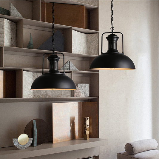 Iron Bar Chandelier
