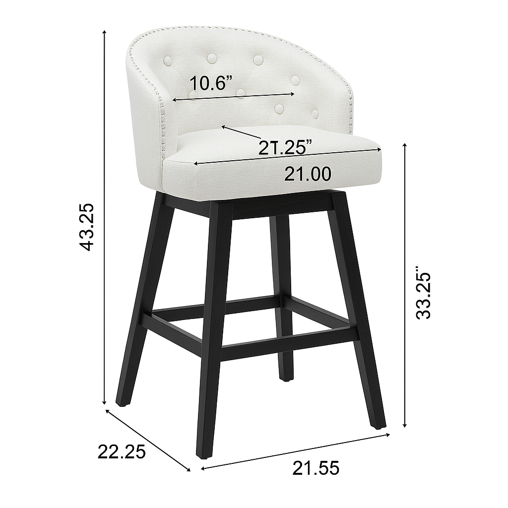 Nova Swivel Bar Stool