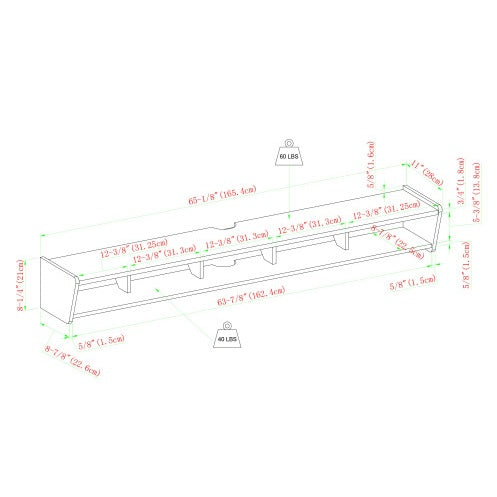 Avant Floating TV Stand