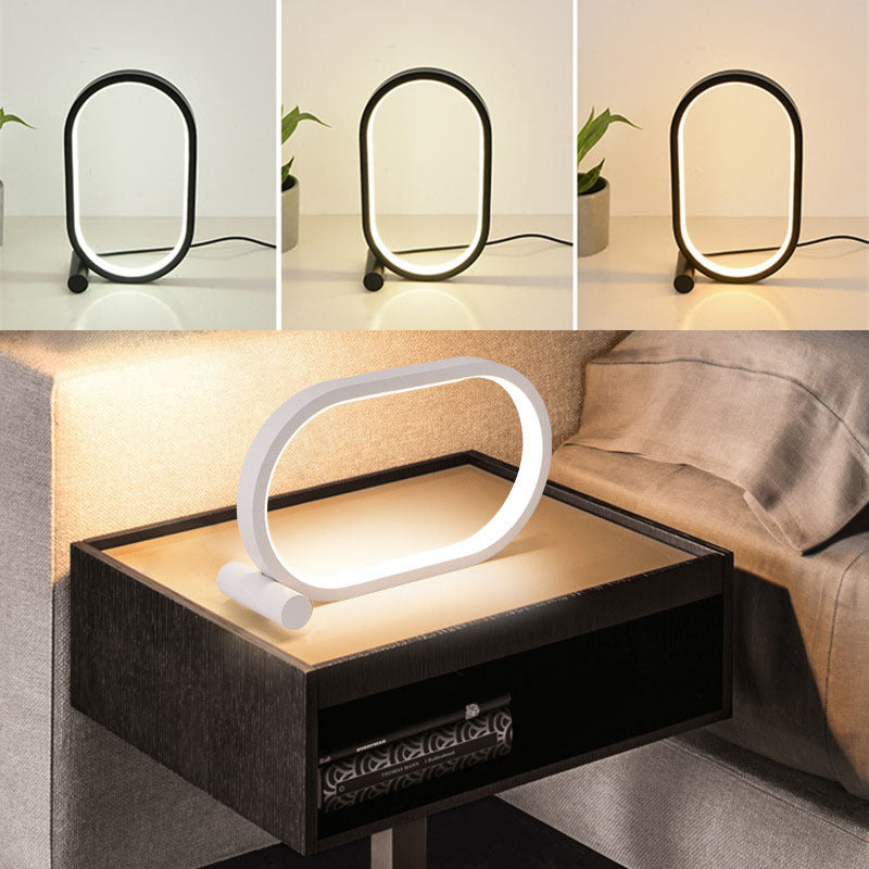 Oval Acrylic Lamp